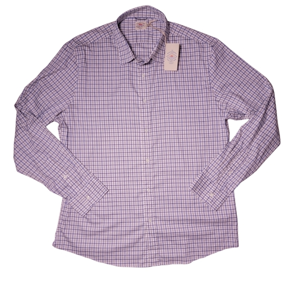 Faherty Spruce Lake Gingham Movement Button Down Shirt XL - Picture 2 of 9